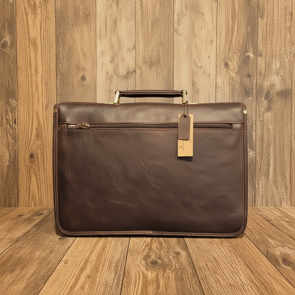 Laptop office Leather Bag