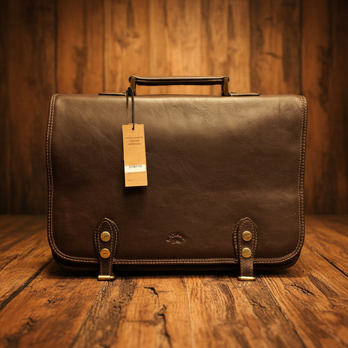 Laptop office Leather Bag